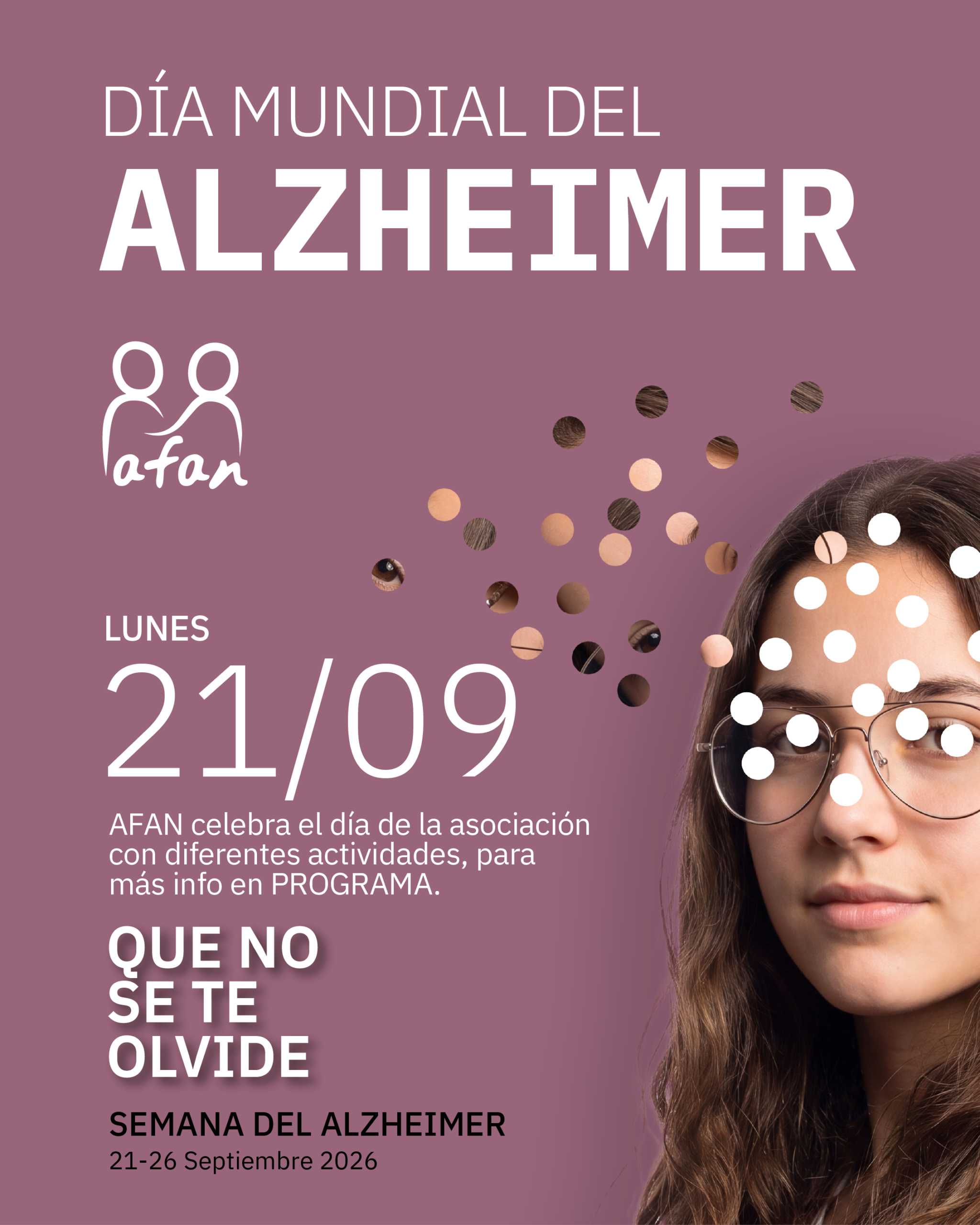 DÍA MUNDIAL DEL ALZHEIMER