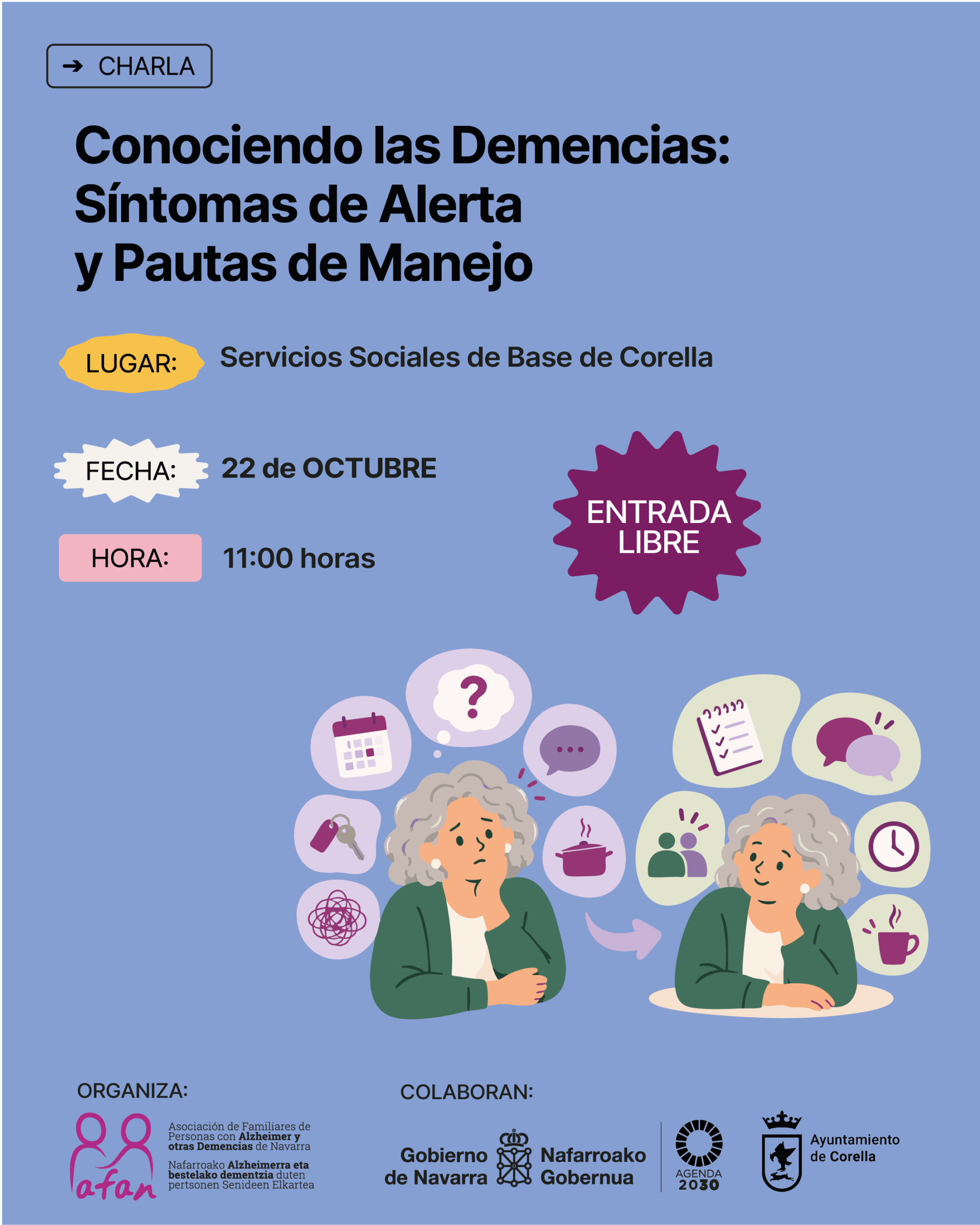 Charla: Conociendo las Demencias
